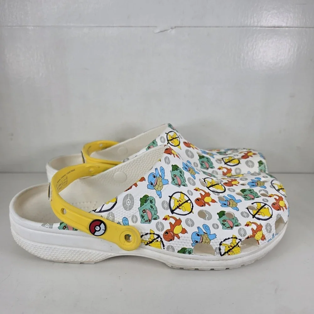 CROCS X POKEMON 2 Collab‎ Clog Classic Shoe Men's Size 12  Pikachu Charmander